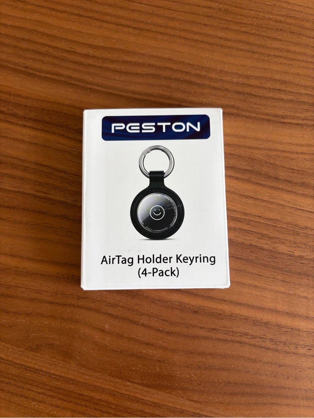Apple AirTag (4-Pack) - White/Silver + Keyring Holders - Picture 4 of 7
